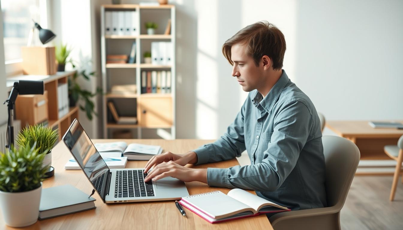 Students collaborating in study space